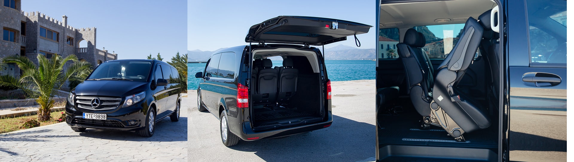 Minivan taxi Sparta Mystra Gytheio private transfers